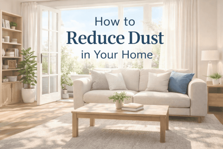 How to Reduce Dust in Your Home