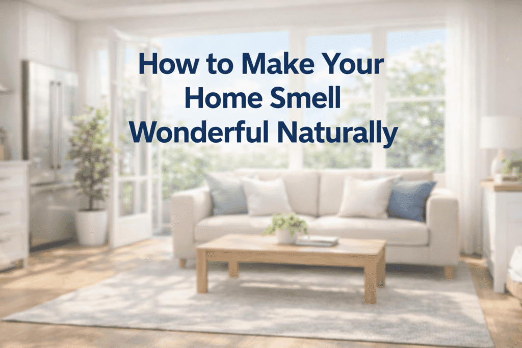 How to Make Your Home Smell Wonderful Naturally