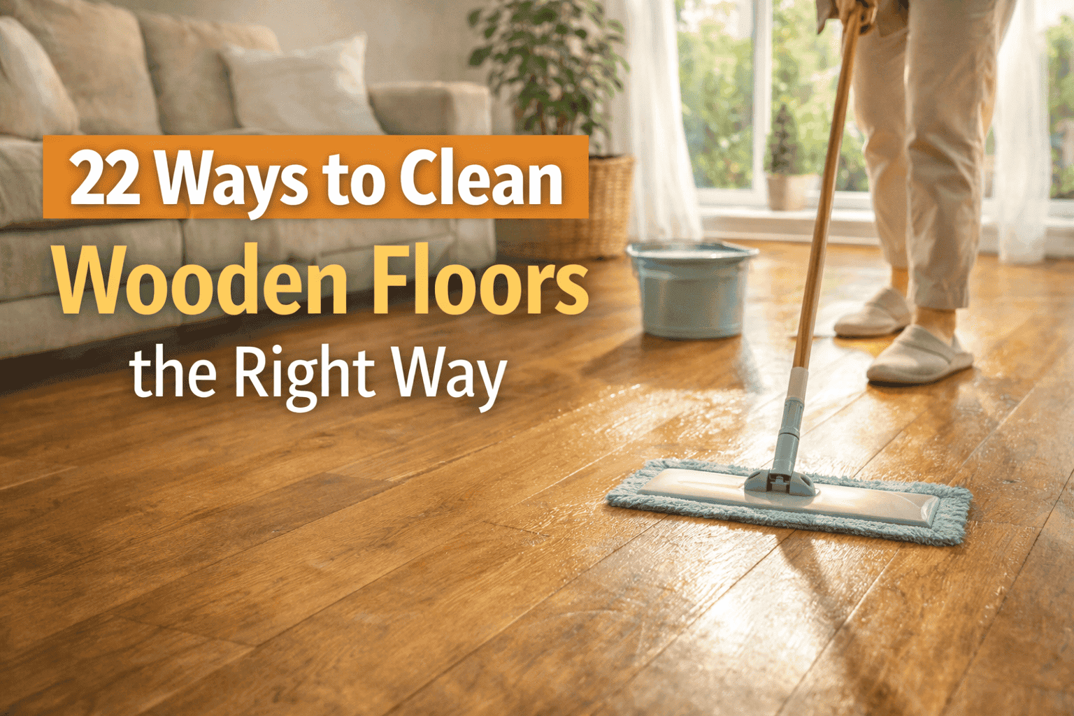 22 Ways to Clean Wooden Floors the Right Way