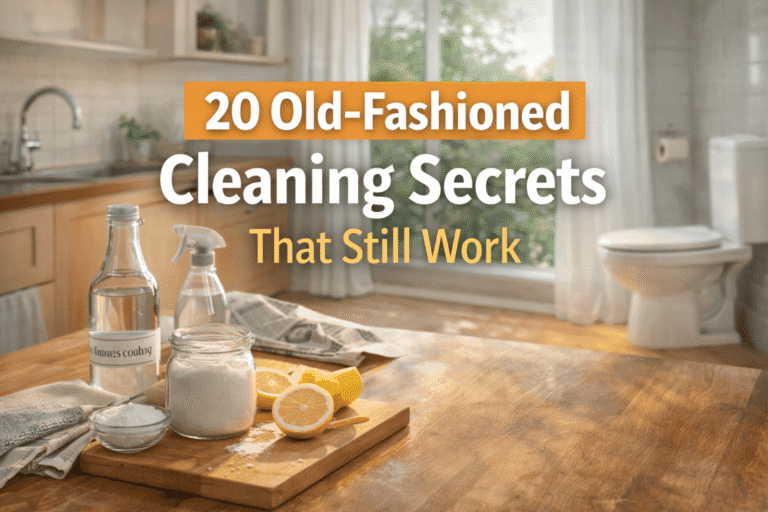 Old-Fashioned Cleaning Secrets That Still Work
