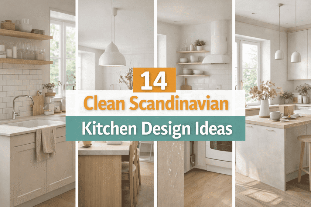 14 Clean Scandinavian Kitchen Design Ideas