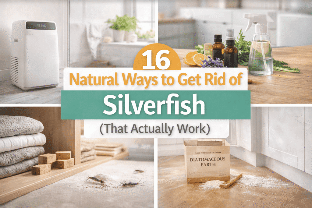 Natural Ways to Get Rid of Silverfish