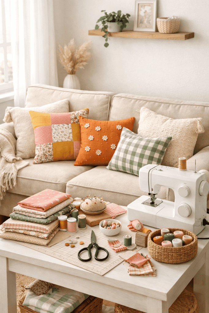 How to Sew Throw Pillow Covers