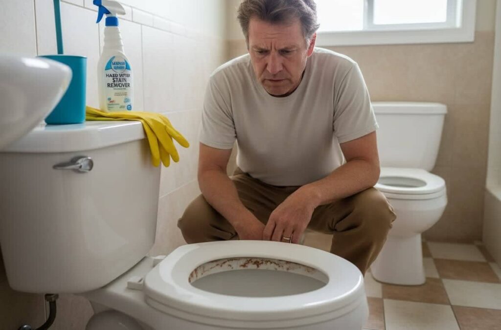 How to Remove Hard Water Stains from Your Toilet Bowl