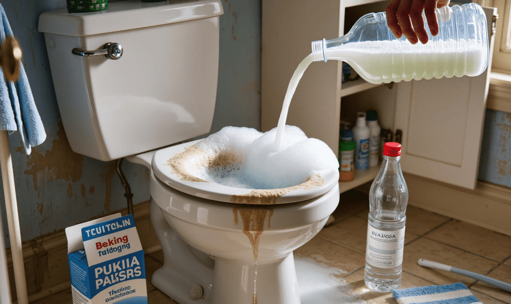 Baking Soda and Vinegar Combo