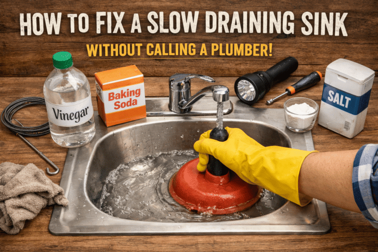 How to Fix a Slow Draining Sink